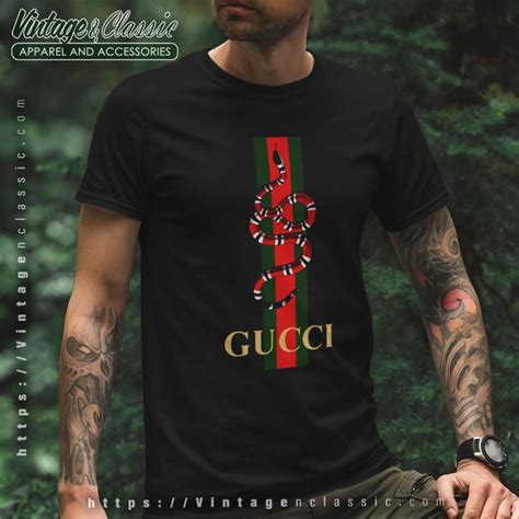 gucci snake logo for a shirt|why does gucci use snake.